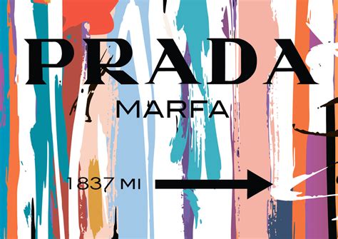 prada marfa plakat|prada marfa poster meaning.